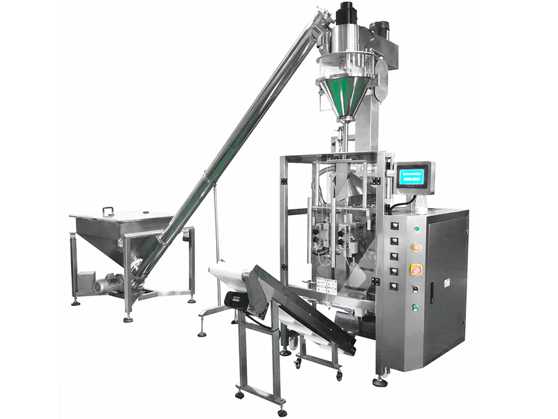 fully automatic stand up pouches filling and sealing machine